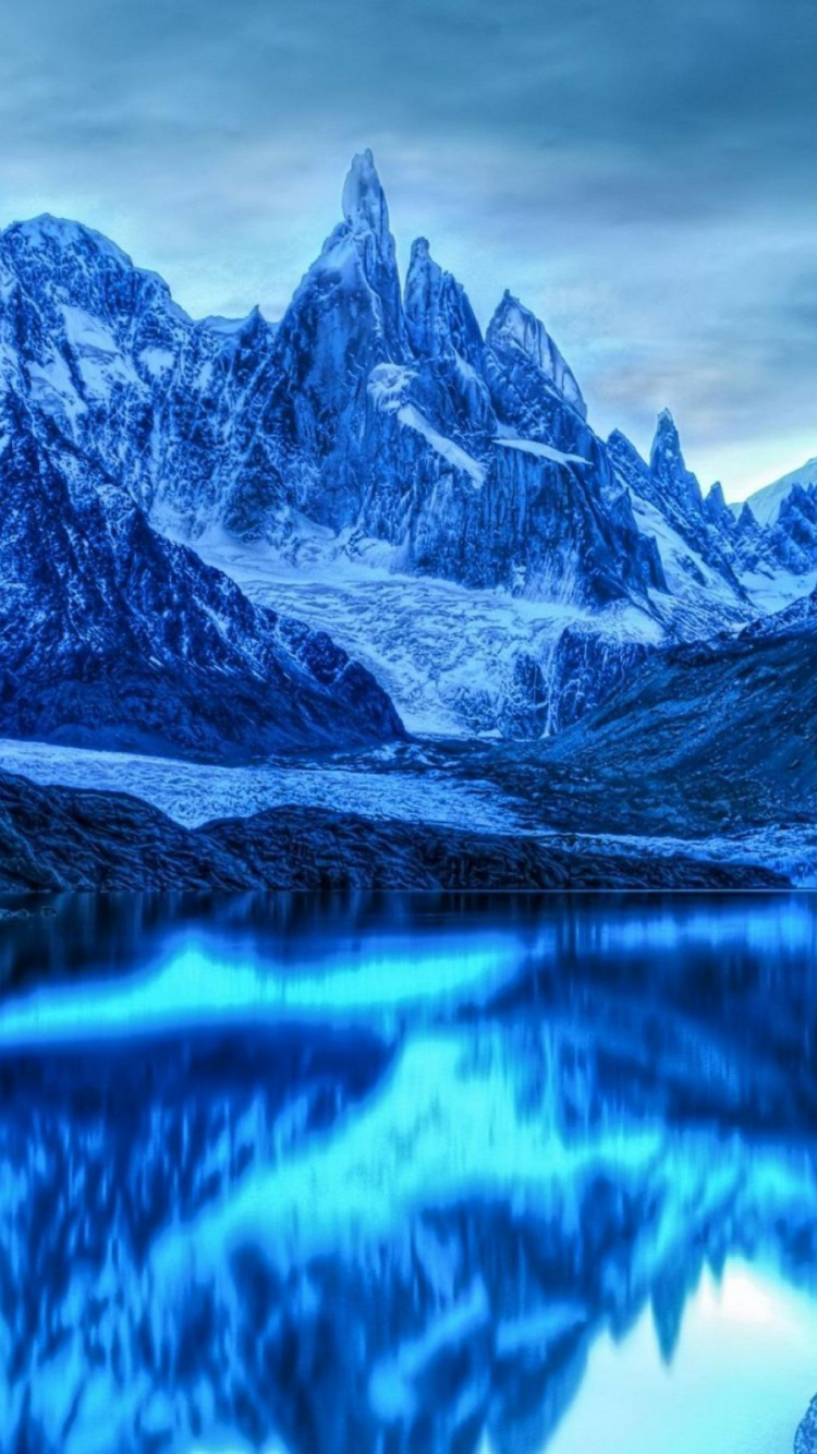 Обои горный рельеф, гора, природа, горный хребет, дикая местность в разрешении 750x1334