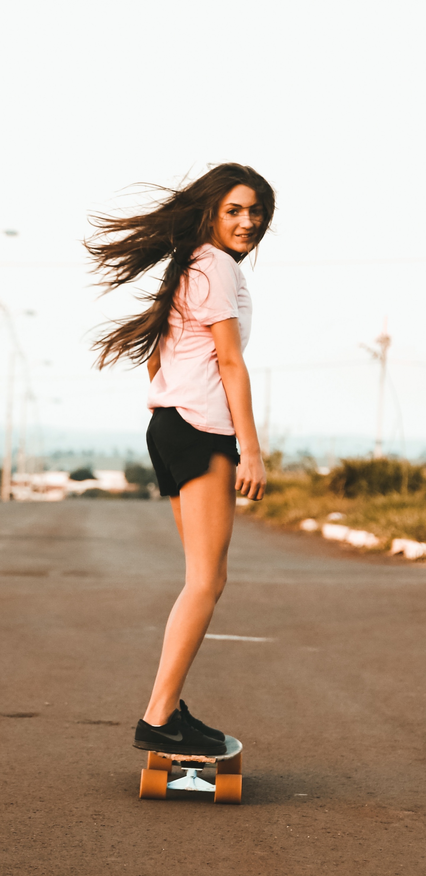 Обои скейтборд, скейтбординг, Лонгборд, Лонгбординг, обувь в разрешении 1440x2960