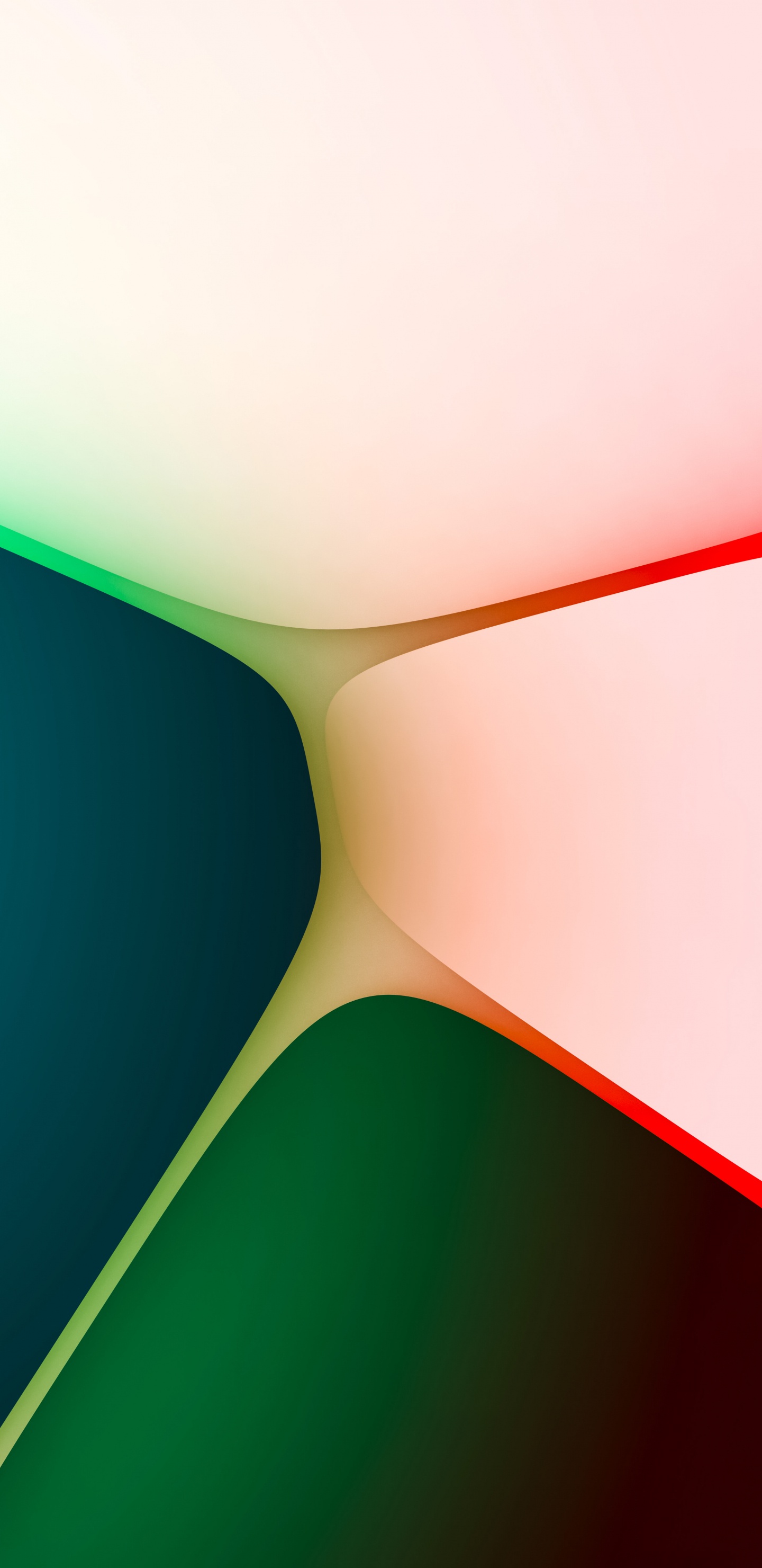 Обои свет, красочность, полутона и оттенки, круг, арт в разрешении 1440x2960