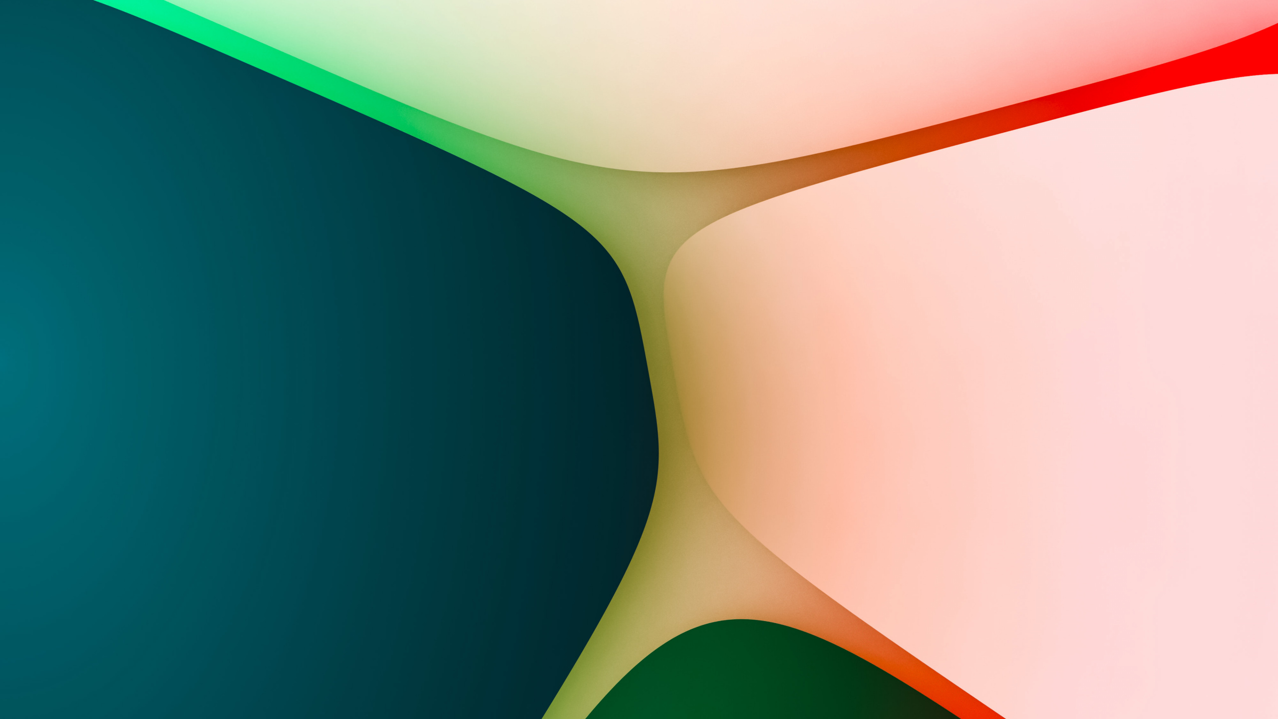 Обои свет, красочность, полутона и оттенки, круг, арт в разрешении 2560x1440