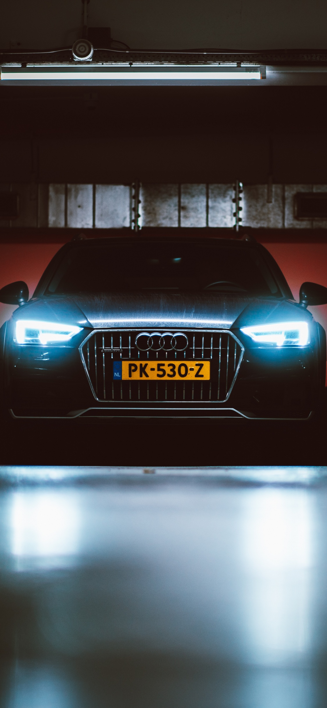 Обои audi, авто, Ауди А7, автомобильное освещение, спорткар в разрешении 1125x2436