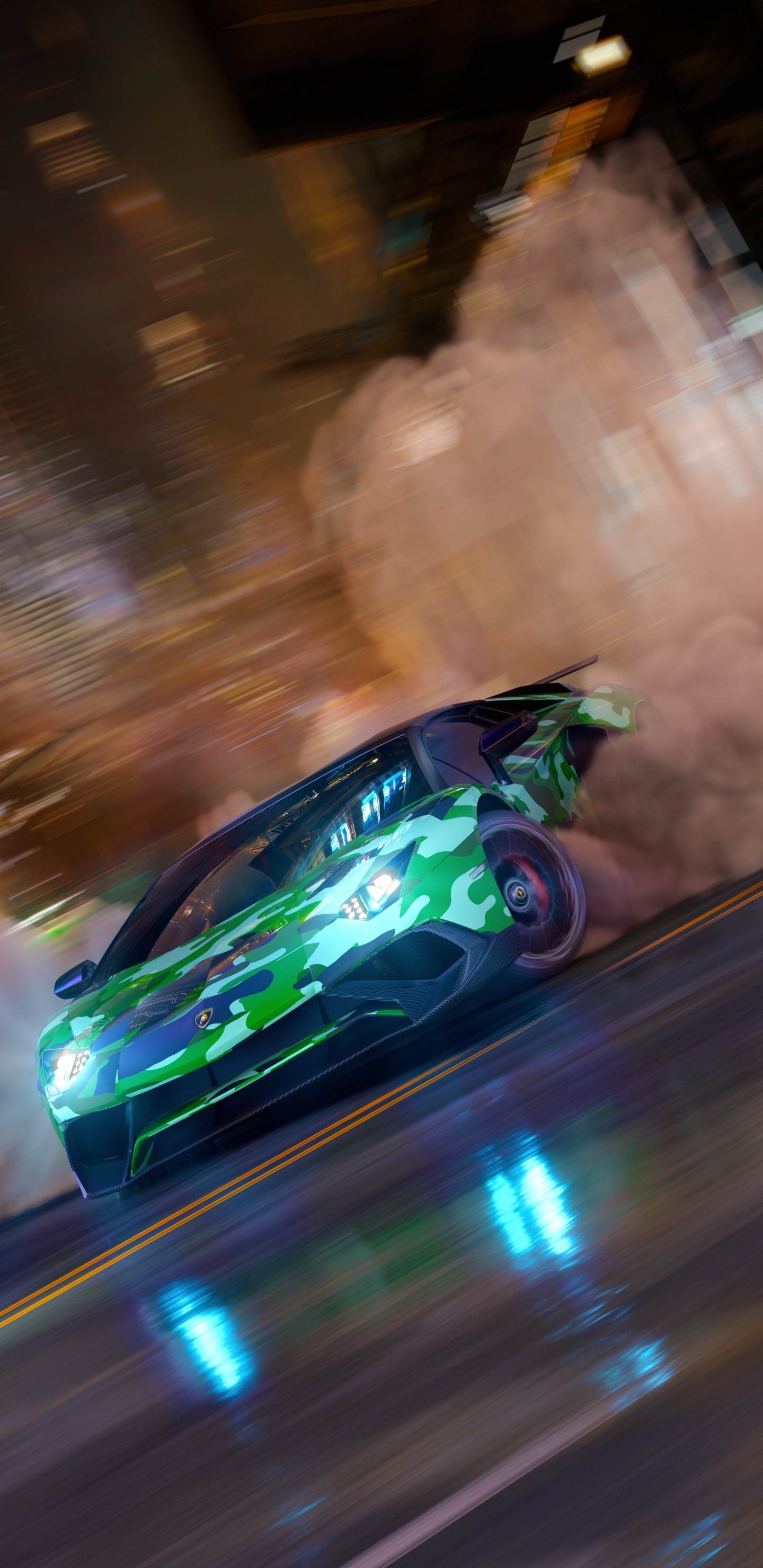 Обои легковые автомобили, шина, автомобильное освещение, колесо, капюшон в разрешении 1440x2960