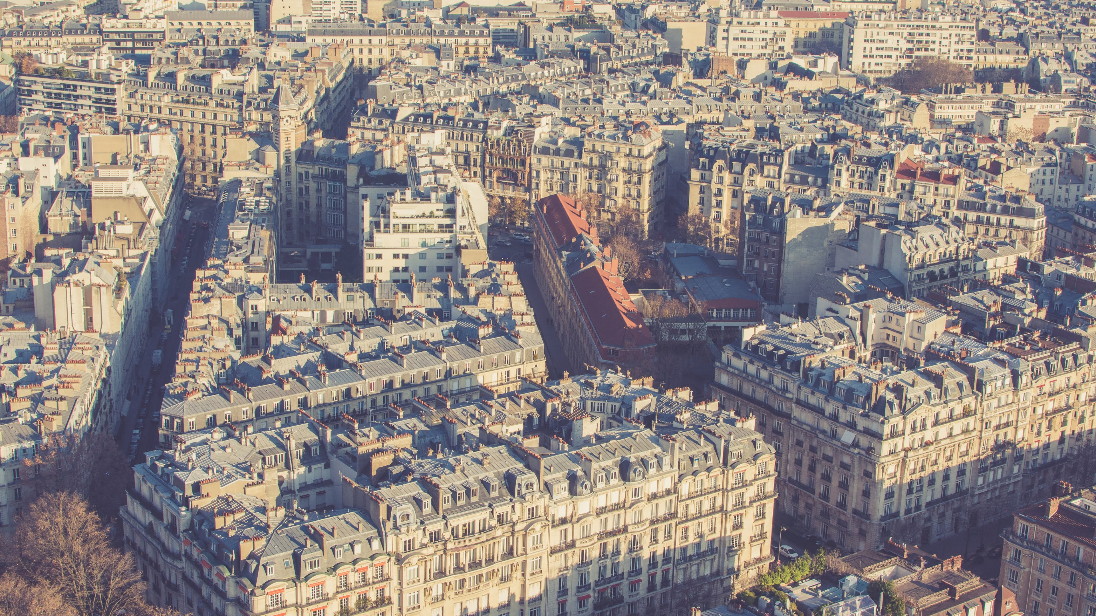 Обои Париж, Эйфелева башня, Триумфальная арка, архитектура Парижа, архитектура в разрешении 3840x2160