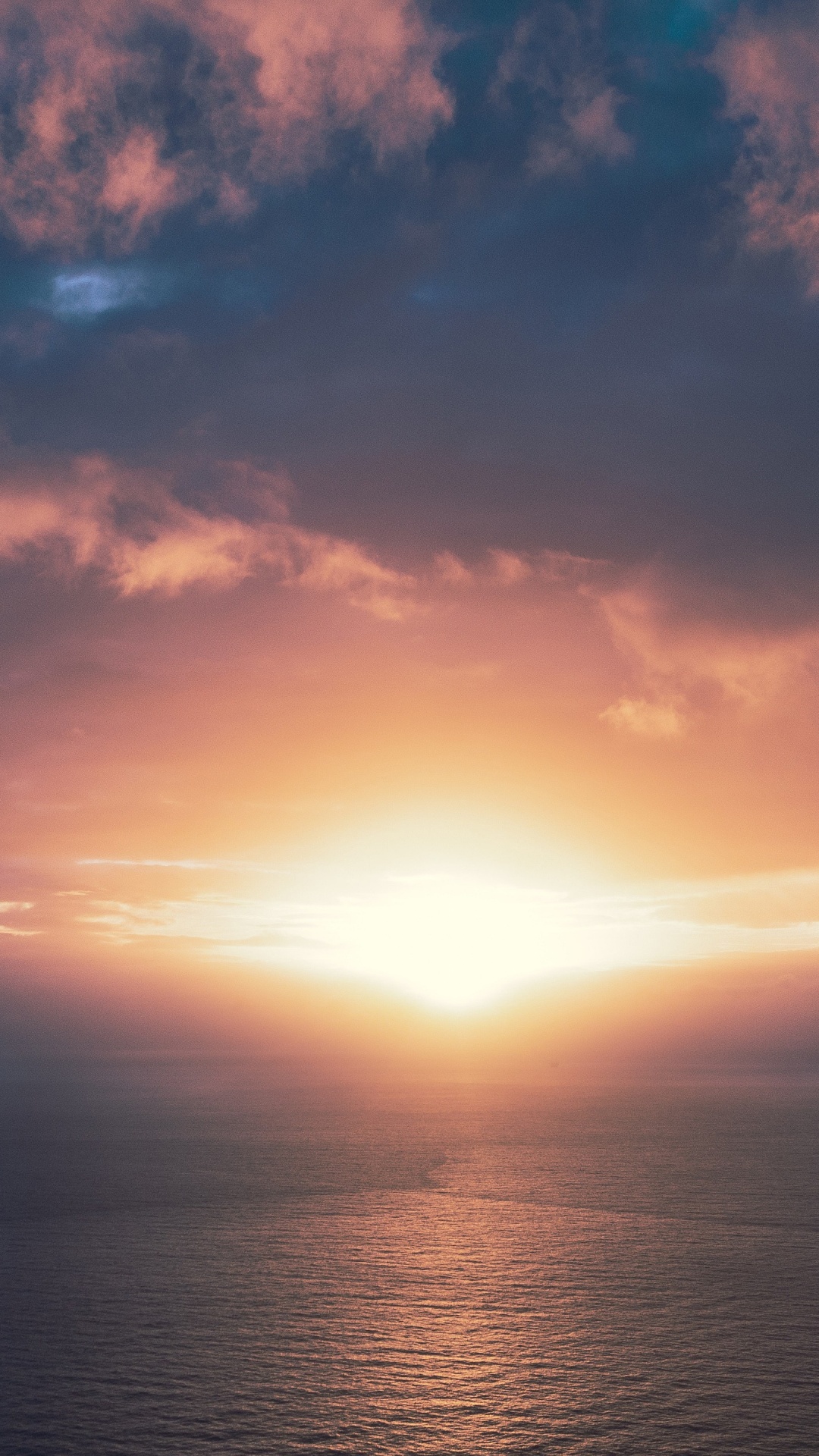 Обои облако, вода, атмосфера, гидроресурсы, послесвечение в разрешении 1080x1920