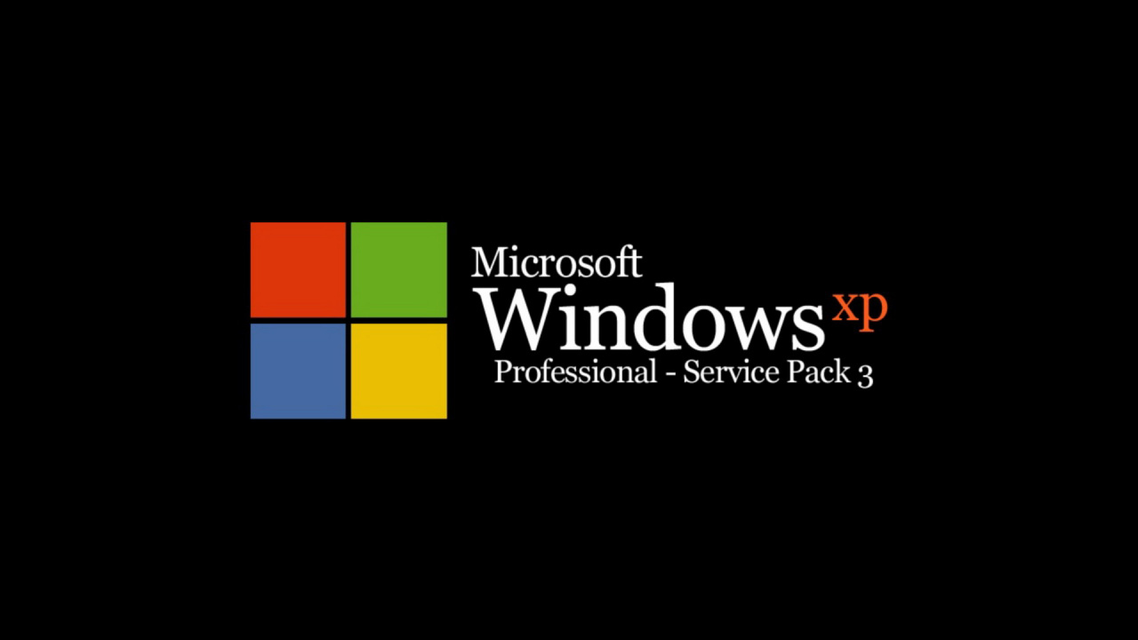 Обои windows ХР, microsoft windows, лого, текст, графический дизайн в разрешении 1280x720