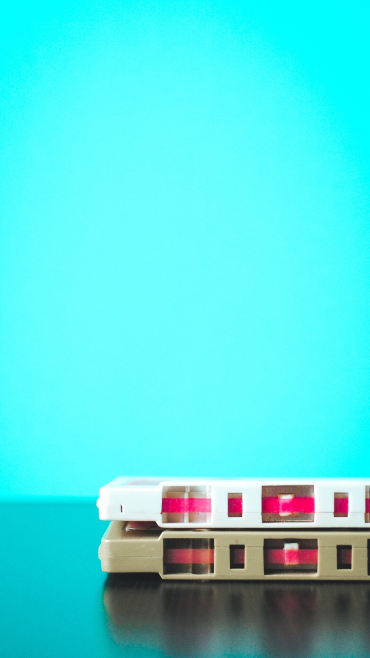 Обои зеленый, красный цвет, бирюза, синий, розовый в разрешении 720x1280