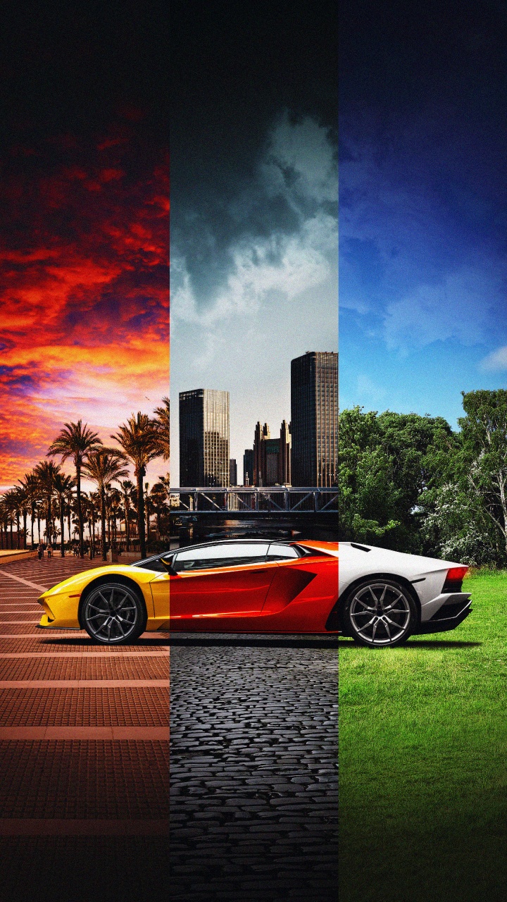 Обои отражение, Непобедимый, глухой кев - непобедимый релиз ncs, автомобильный стояночный свет, колесо в разрешении 720x1280