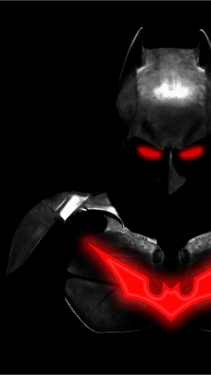 Обои Бэтмен, супергерой, темнота, черный, Темный Рыцарь Трилогия в разрешении 720x1280