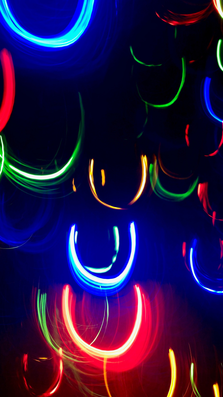 Обои свет, неон, освещение, Визуальный эффект освещения, технологии в разрешении 750x1334