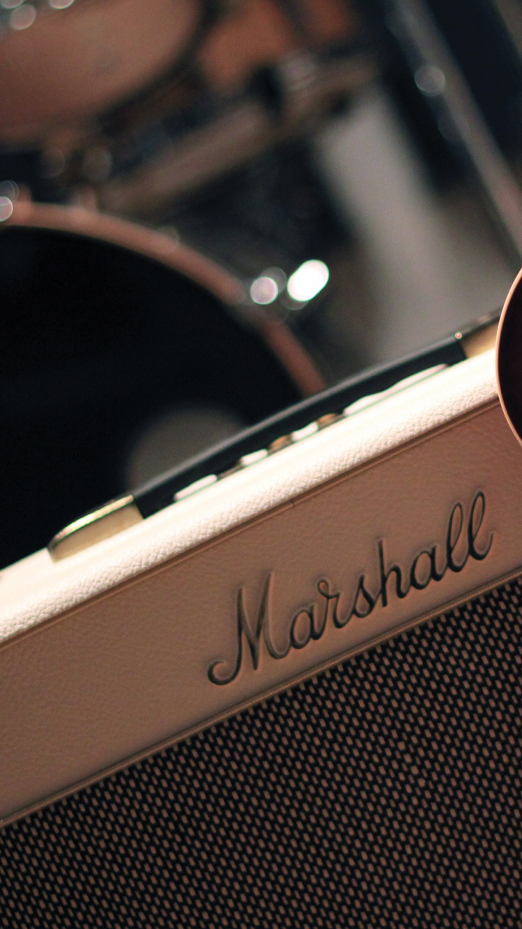 Обои усилитель marshall, гитара, электронный инструмент, акустическая гитара, струнный инструмент в разрешении 750x1334