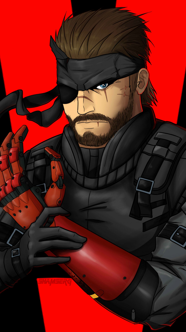 Обои вымышленный персонаж, мультфильм, иллюстрация, арт, фантомная боль в разрешении 750x1334