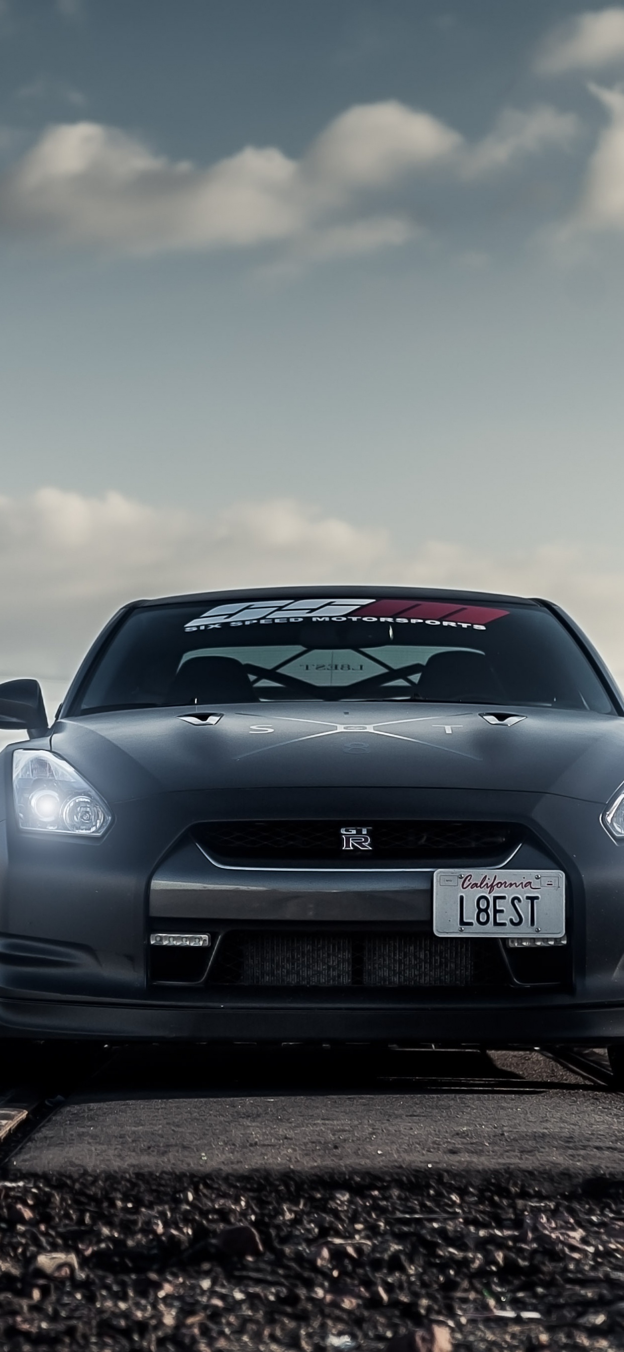 Обои авто, спорткар, бампер, Ниссан, суперкар в разрешении 1242x2688