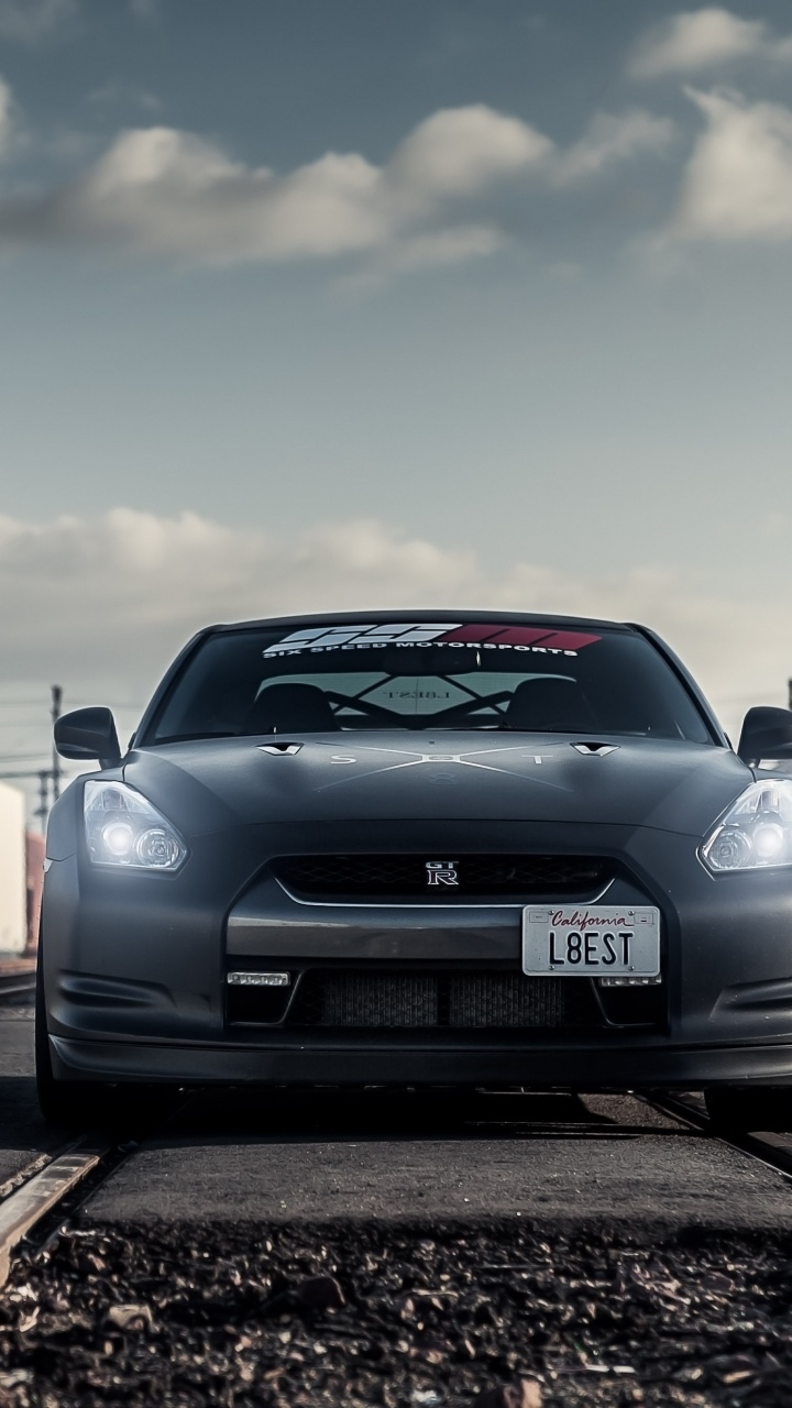 Обои авто, спорткар, бампер, Ниссан, суперкар в разрешении 720x1280