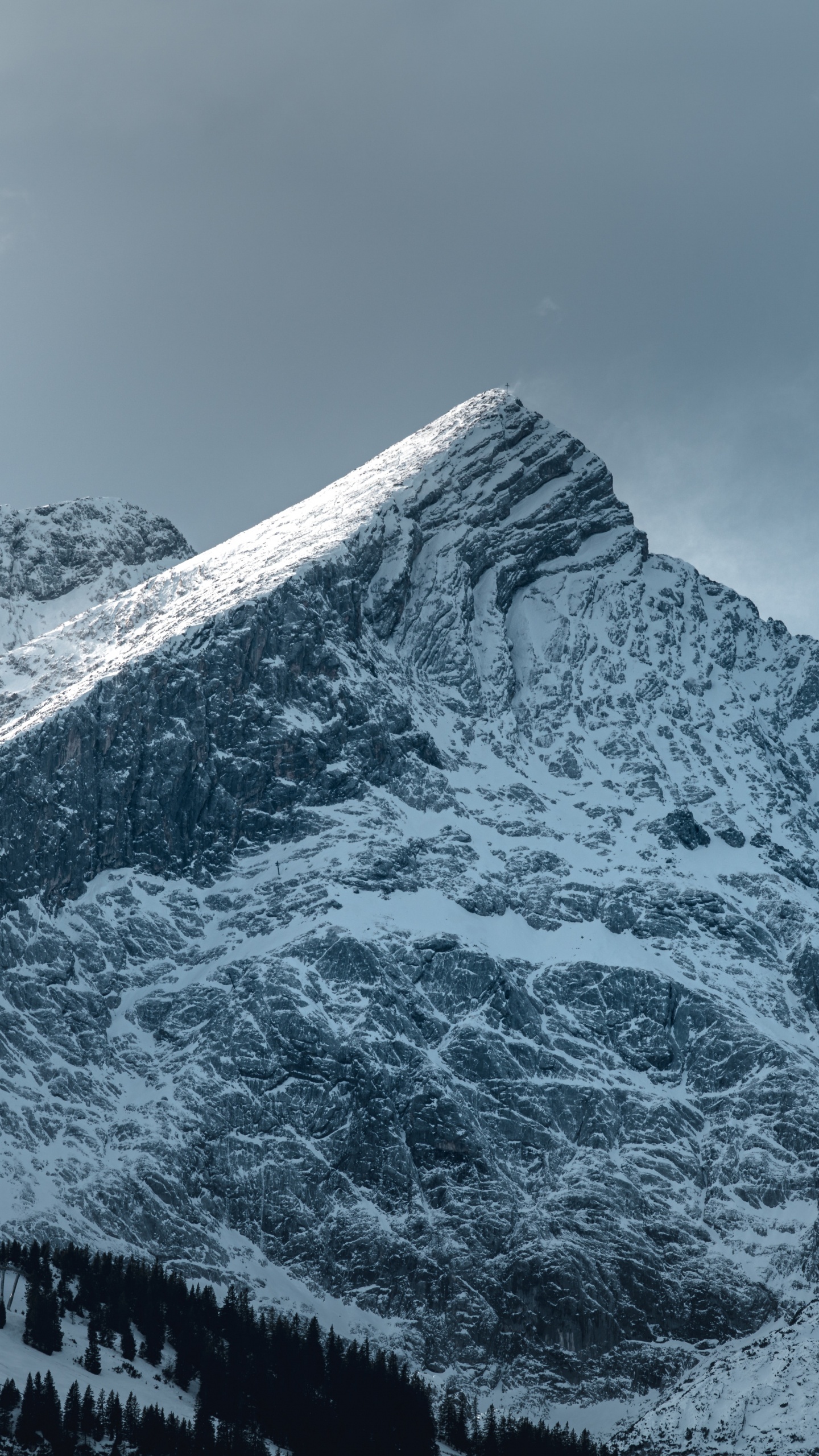 Обои биткоин, Альпы, гора, нагорье, саммит в разрешении 1440x2560