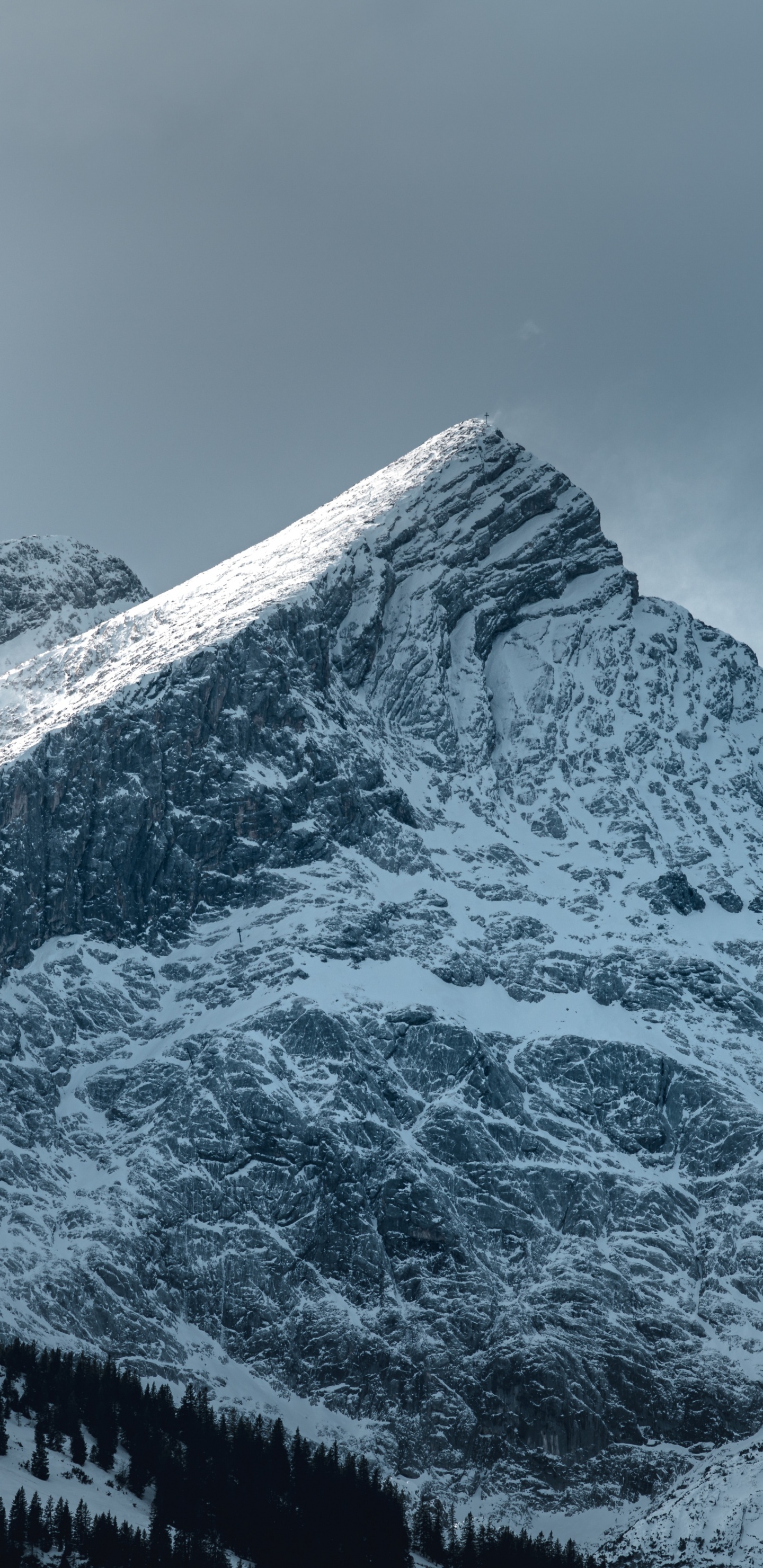 Обои биткоин, Альпы, гора, нагорье, саммит в разрешении 1440x2960