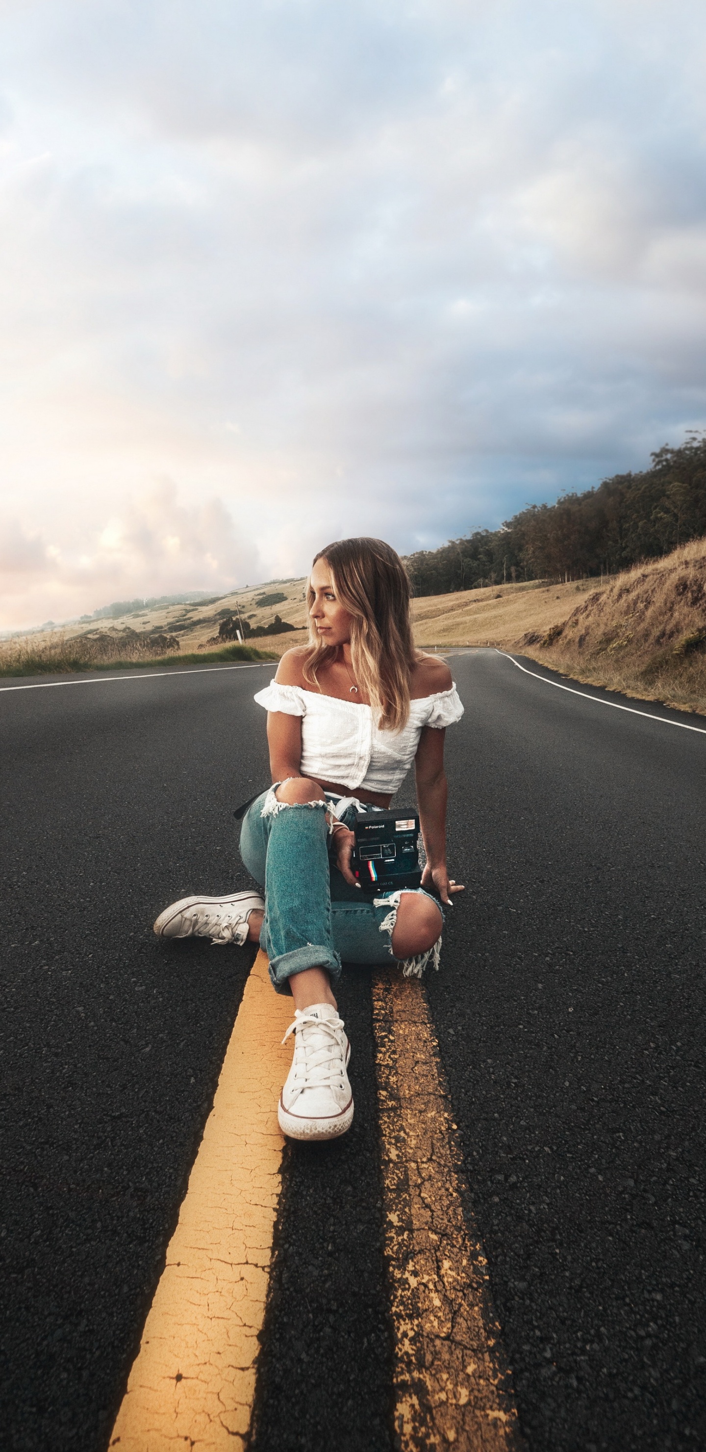 Обои шаг нет, облако, растение, человеческое тело, Люди в природе в разрешении 1440x2960