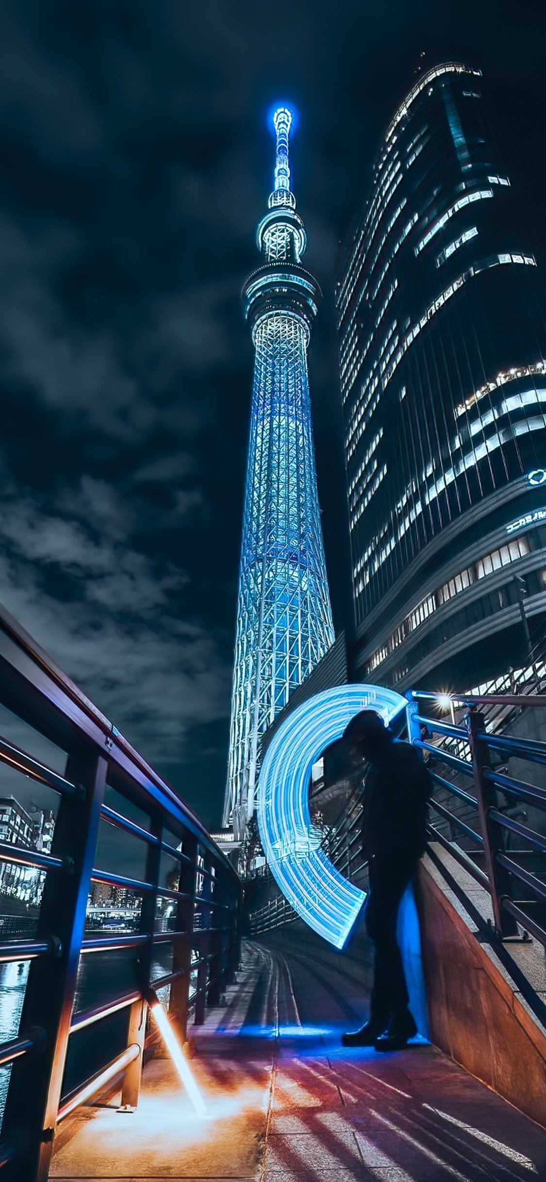 Обои Yokokawa Shinsui Park, здание, небоскреб, вышка, мир в разрешении 1125x2436