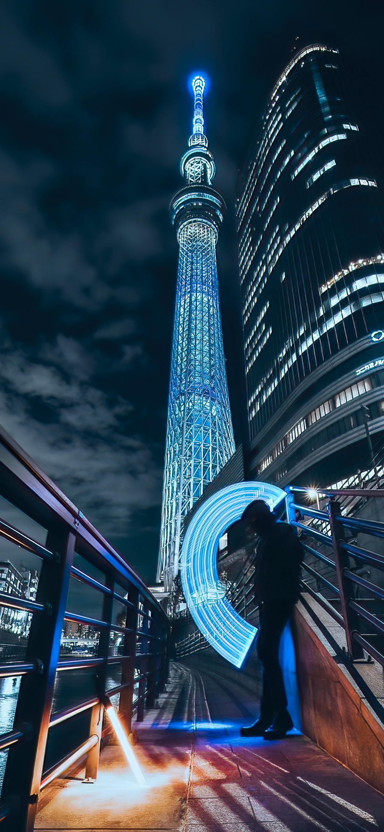 Обои Yokokawa Shinsui Park, здание, небоскреб, вышка, мир в разрешении 1242x2688