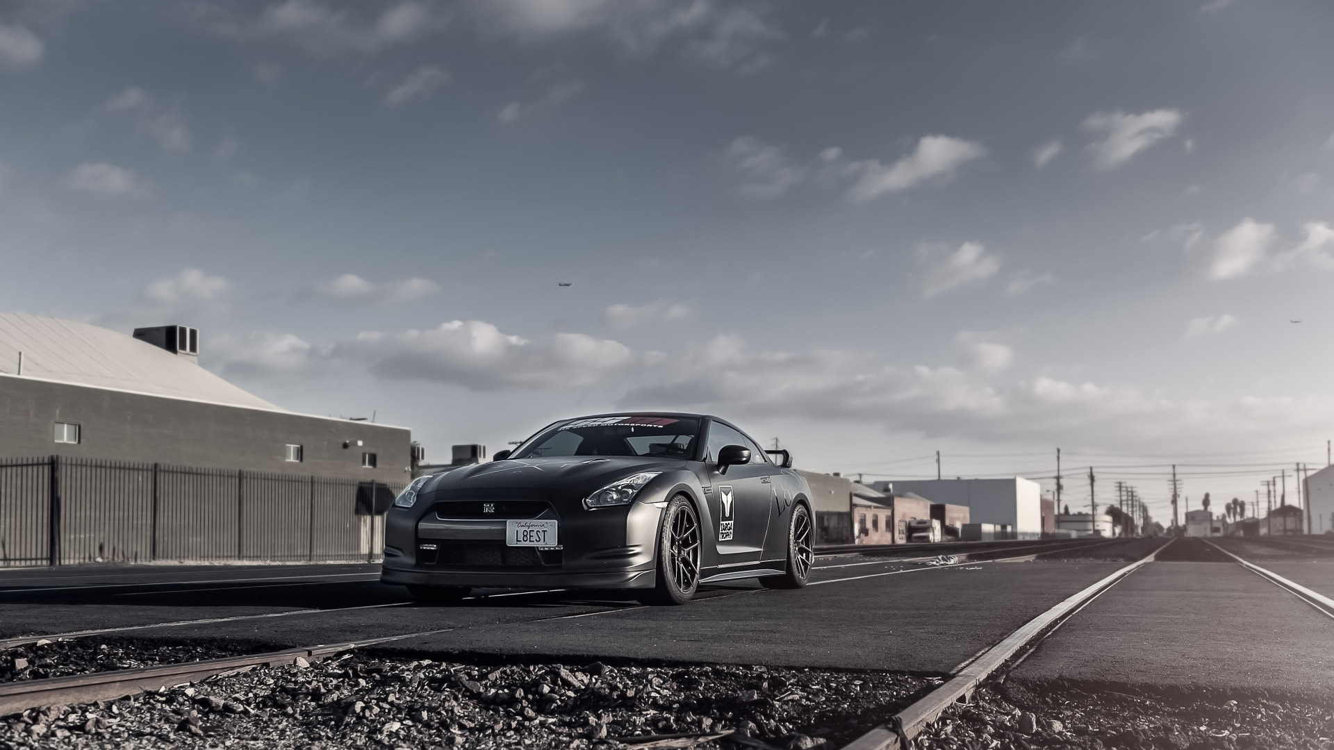 Обои авто, Ниссан, Nissan GT-R Black, суперкар, колесо в разрешении 1920x1080