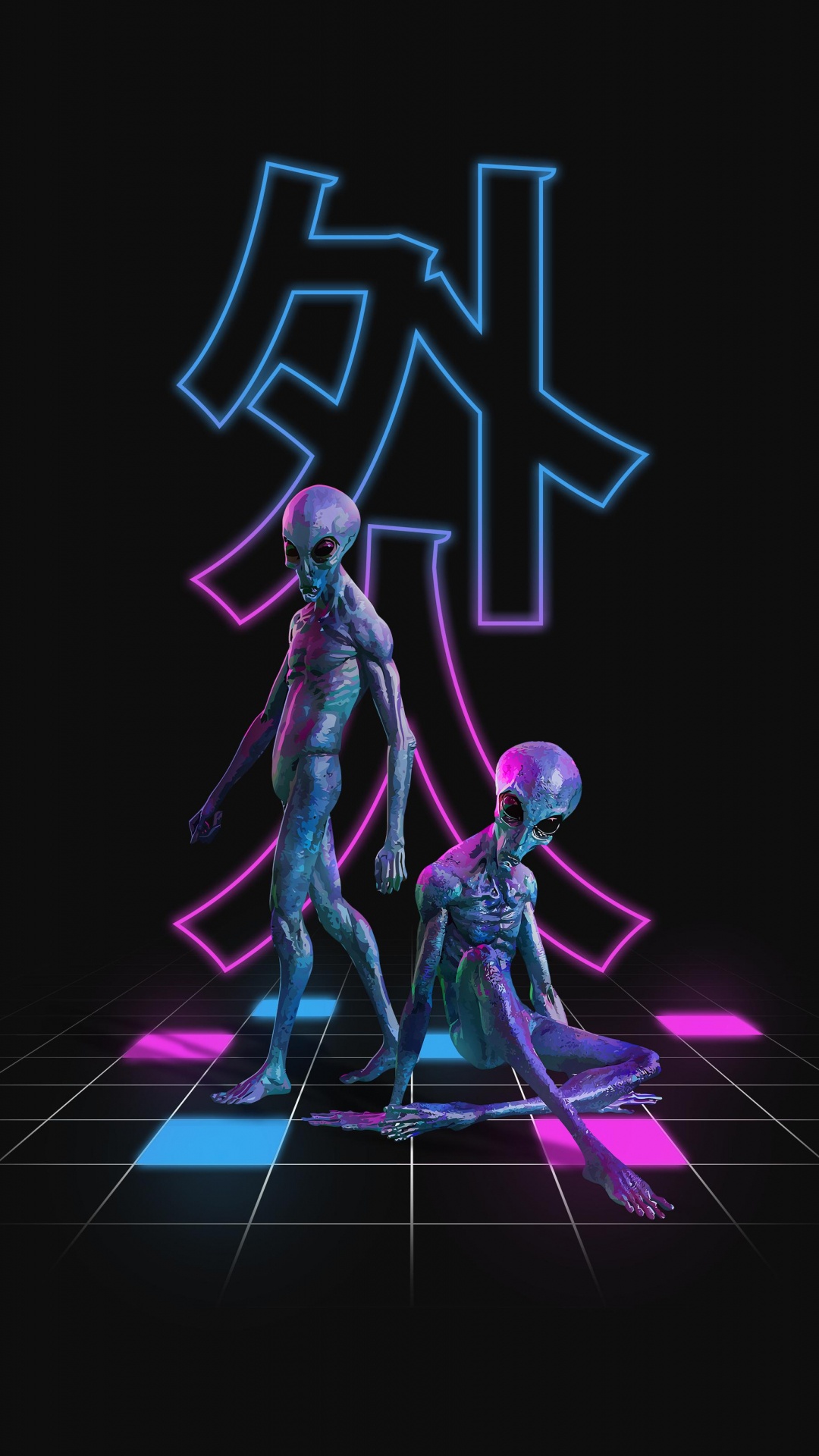 Обои внеземная жизнь, растение, пурпур, дерево, Фиолетовый в разрешении 1080x1920