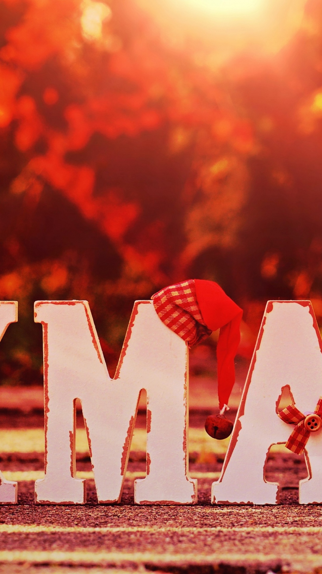 Обои Дед Мороз, пламя, Рождество, огонь, традиция в разрешении 1080x1920