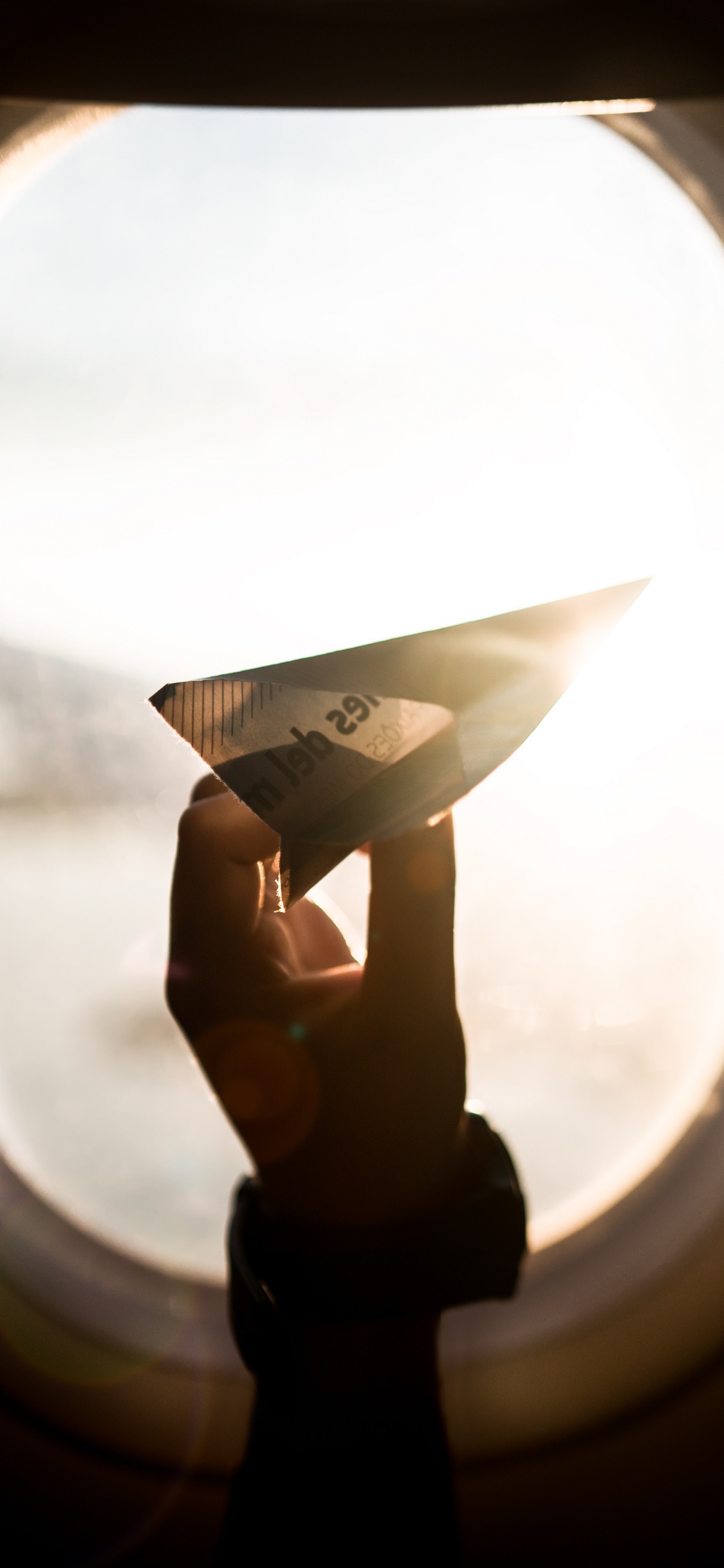 Обои путешествие, пассажир, полет, авиакомпания, рука в разрешении 1125x2436