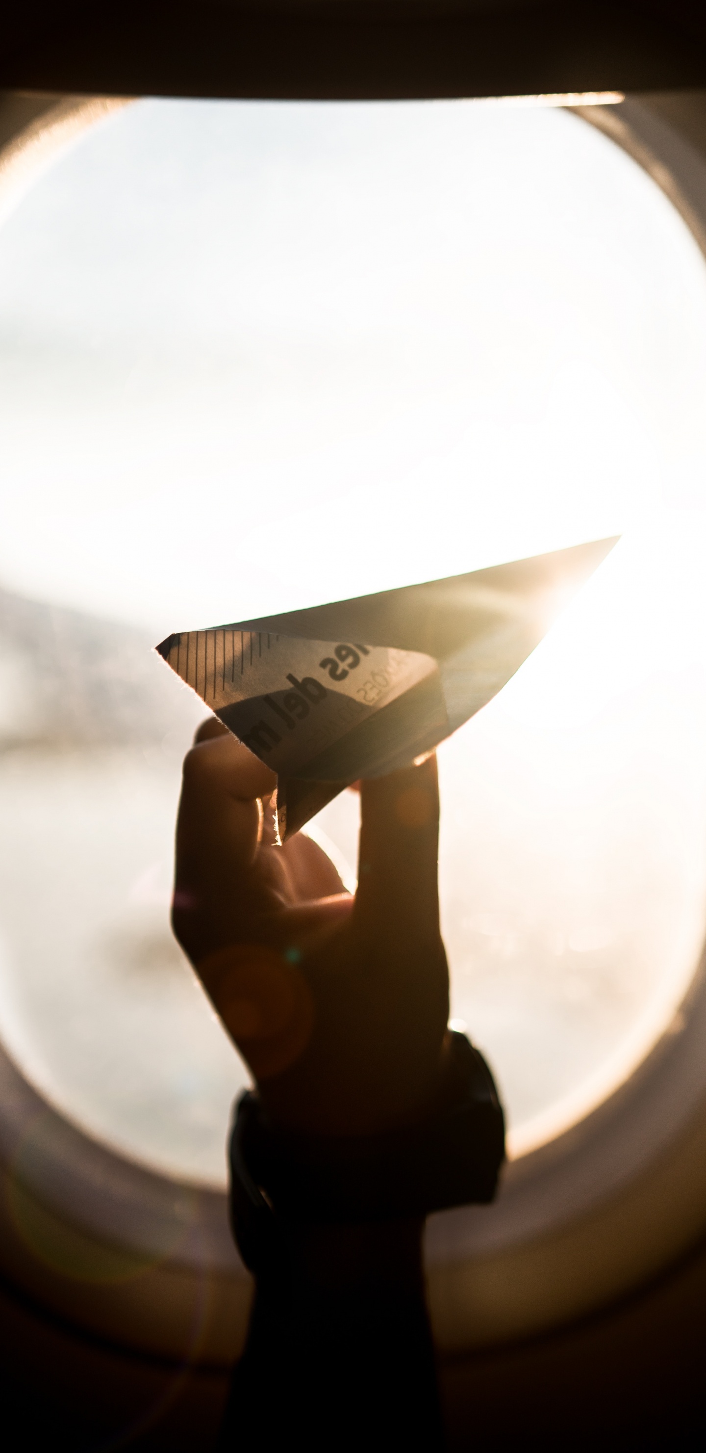 Обои путешествие, пассажир, полет, авиакомпания, рука в разрешении 1440x2960