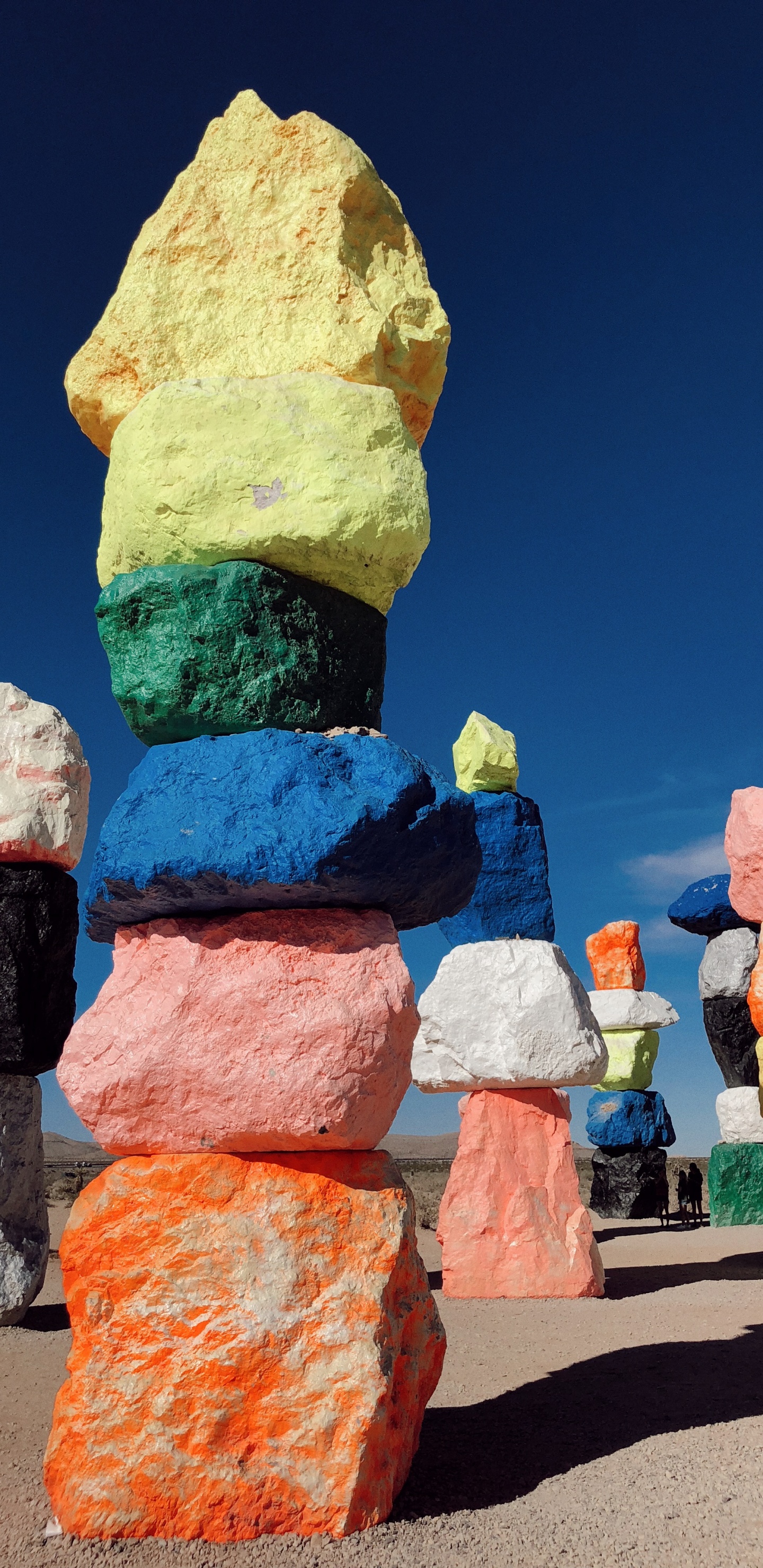 Обои Лас Вегас, США, рок, туризм, пейзаж в разрешении 1440x2960