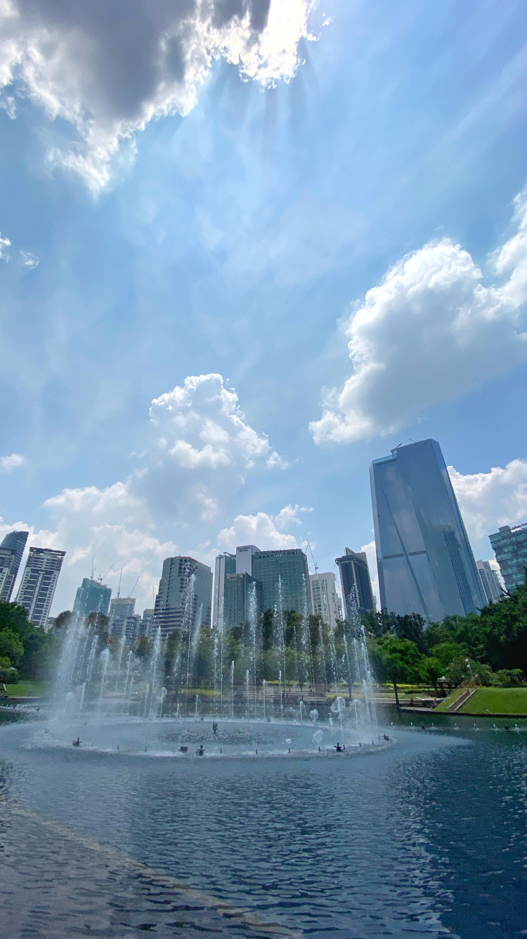 Обои природа, пейзажи гор, гидроресурсы, водопад, дневное время в разрешении 750x1334