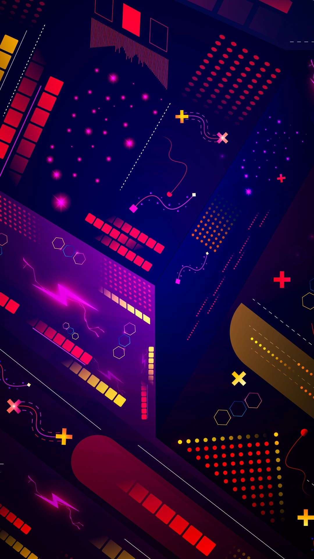 Обои свет, Бесплатные Garena Огонь, звуковое оборудование, развлечение, линия в разрешении 1080x1920