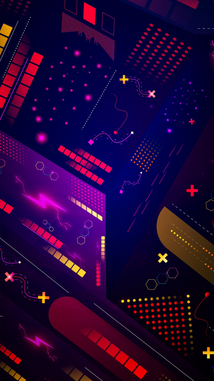 Обои свет, Бесплатные Garena Огонь, звуковое оборудование, развлечение, линия в разрешении 750x1334