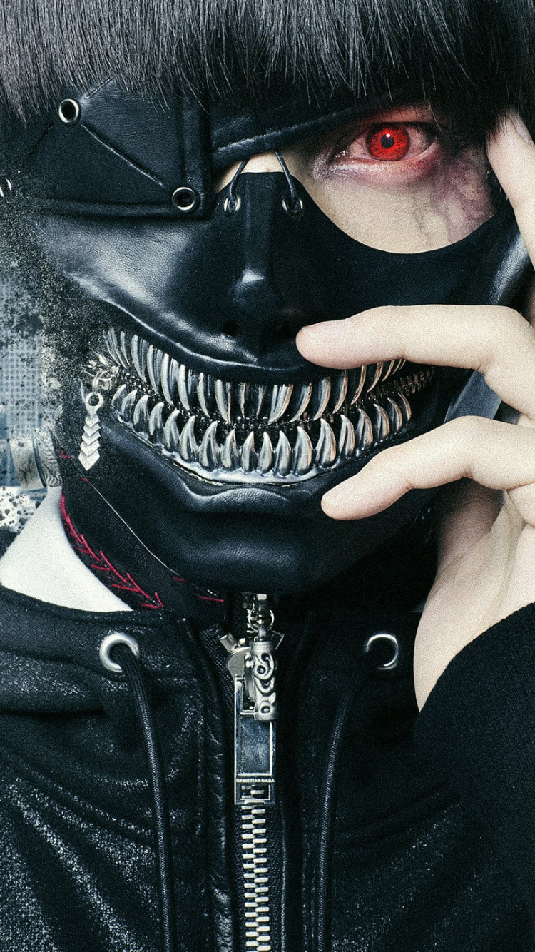 Обои Кен kaneki, Токио вурдалак, вурдалак, живое действие, субкультуры в разрешении 750x1334