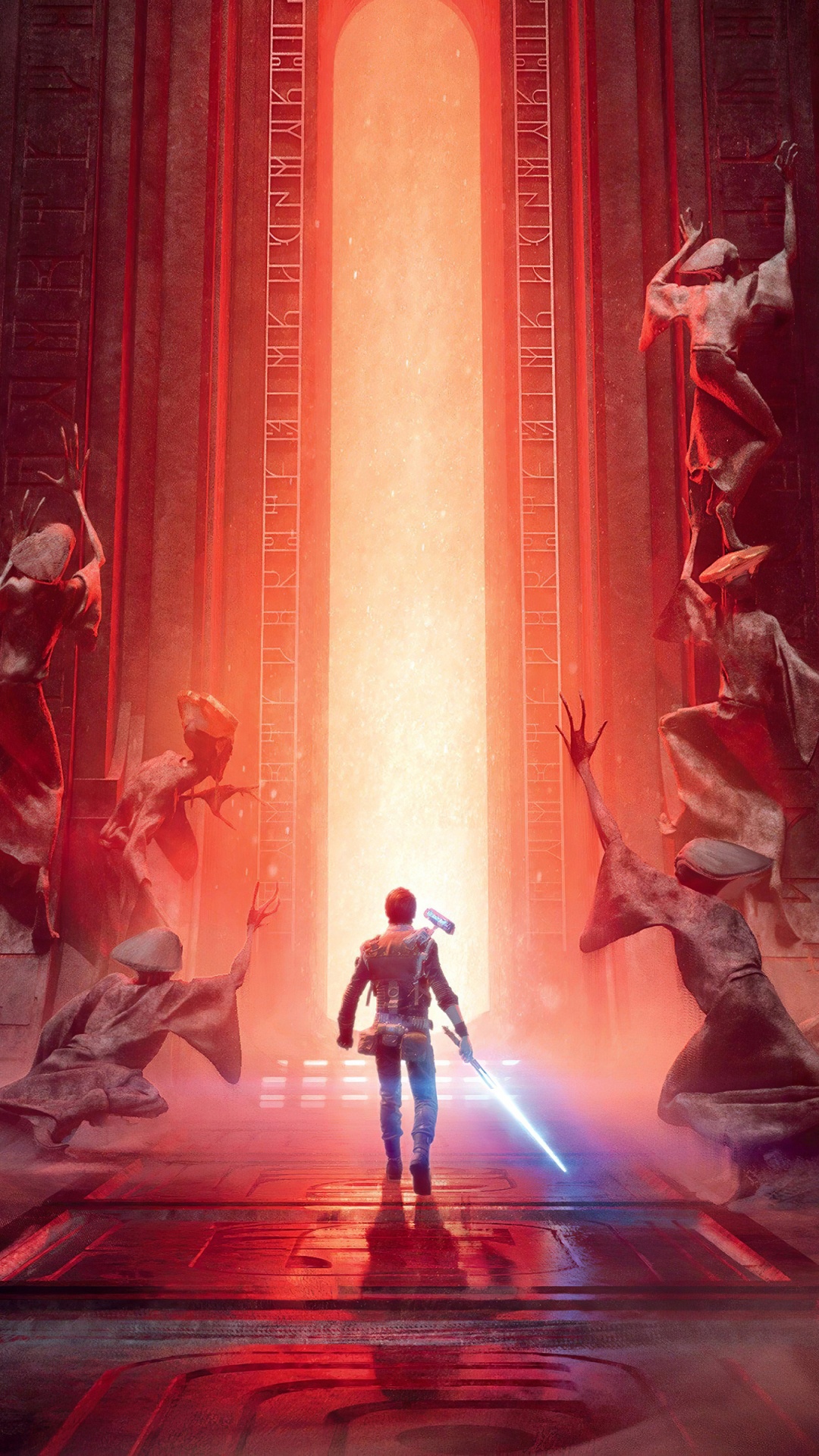 Обои Звездные Войны Павших Ордена Джедаев, компьютерная игра, этап, театральные декорации, сцена в разрешении 1080x1920