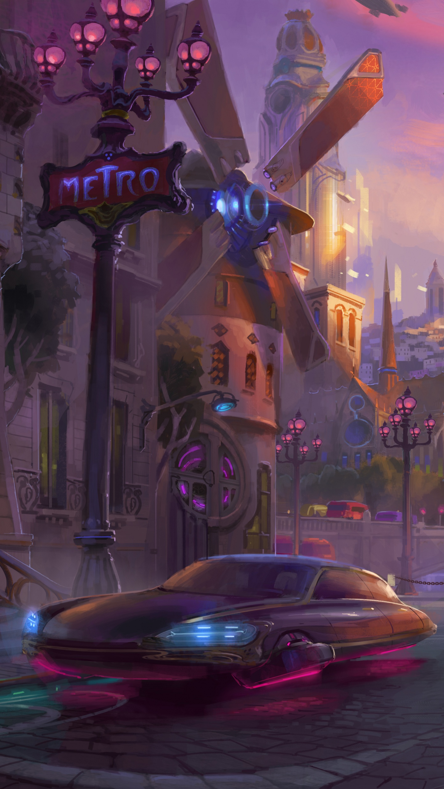 Обои патруля Париж, Overwatch, Париж, Патруля Лиги, компьютерная игра в разрешении 1440x2560