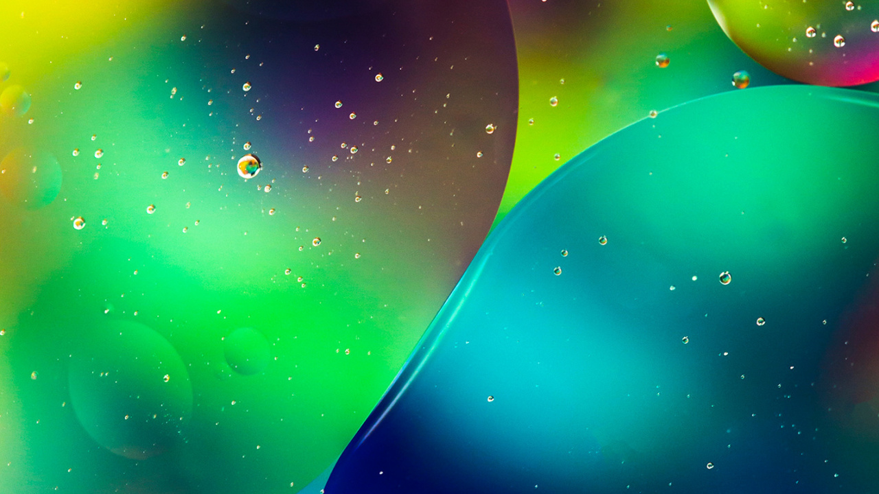 Обои иллюстрация, дизайн, красочность, жидкий, вода в разрешении 1280x720