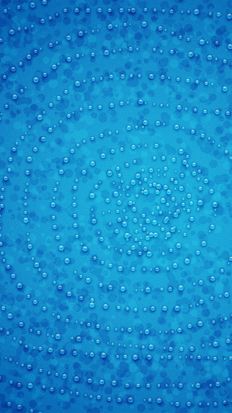 Обои синий, вода, бирюза, узор, морской биологии в разрешении 750x1334