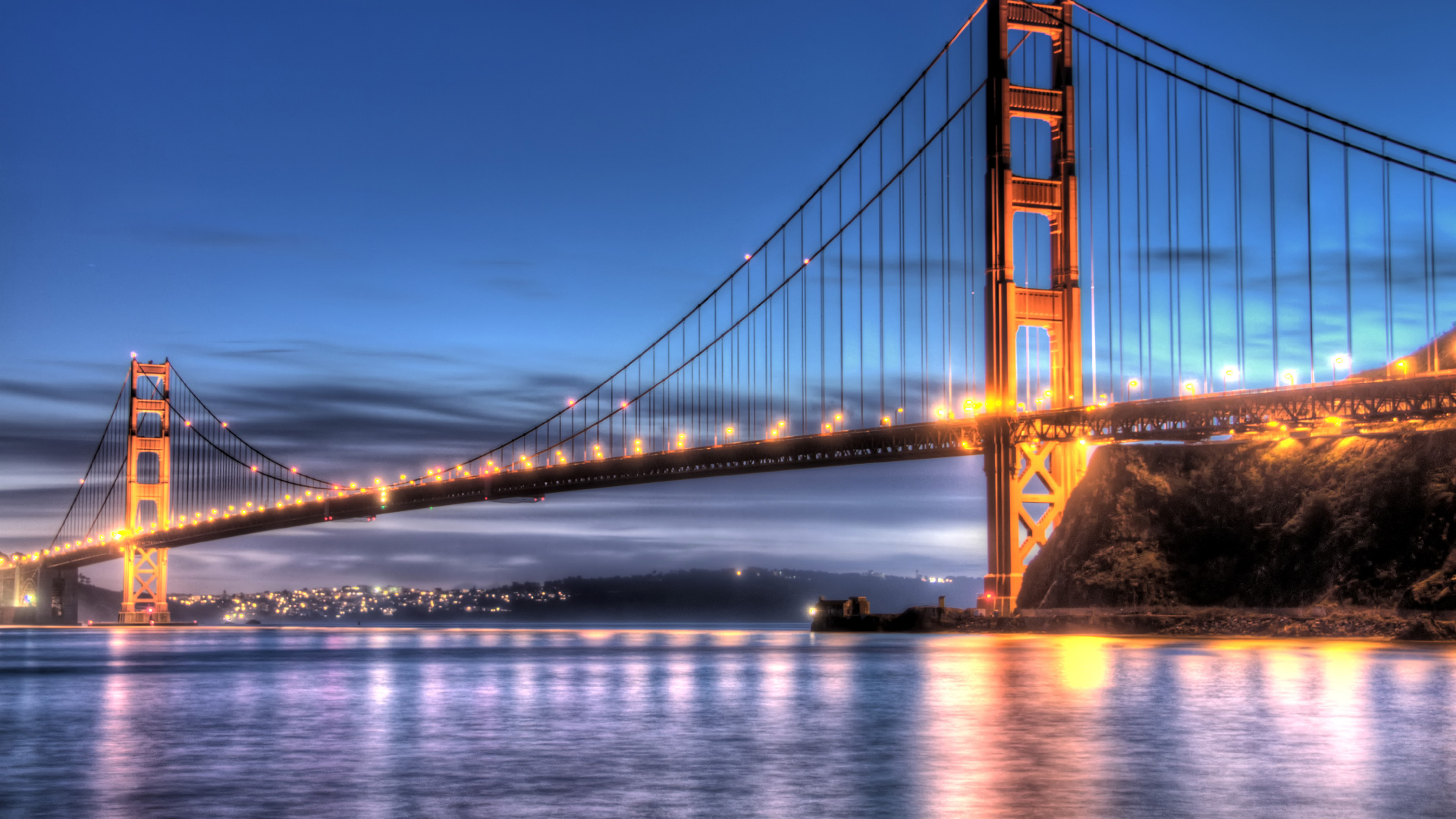 Обои мост, подвесной мост, вантовый мост, extradosed мост, ориентир в разрешении 1920x1080