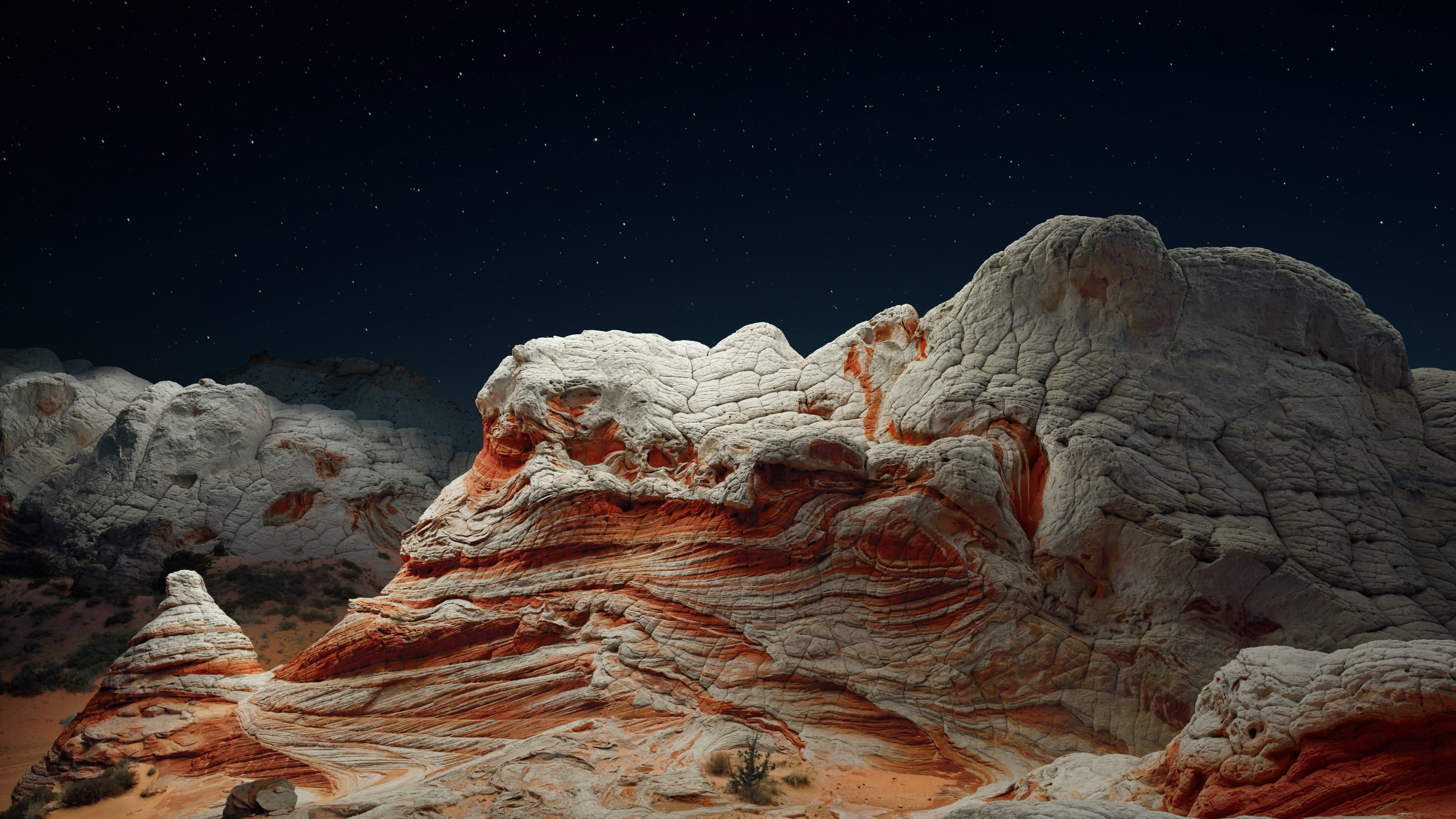 Обои ios, яблоко, атмосфера, гора, природа в разрешении 3840x2160