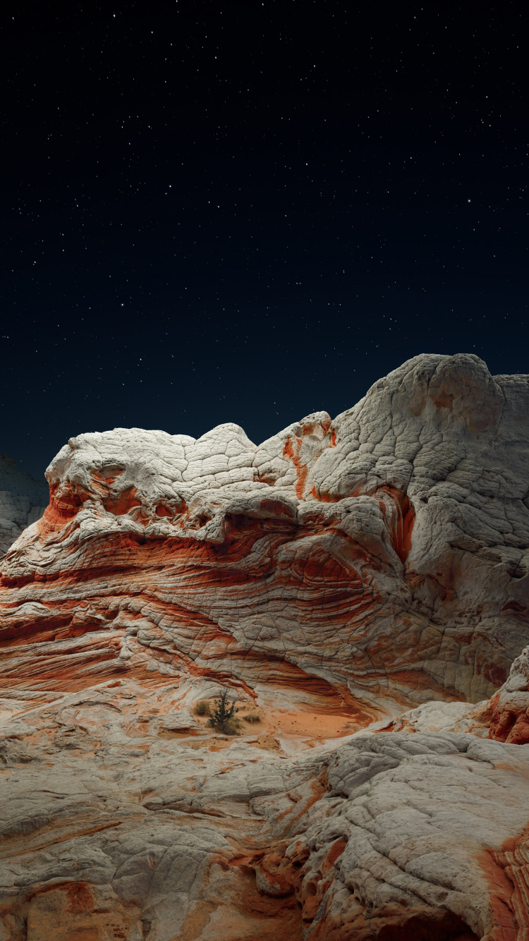 Обои ios, яблоко, атмосфера, гора, природа в разрешении 750x1334