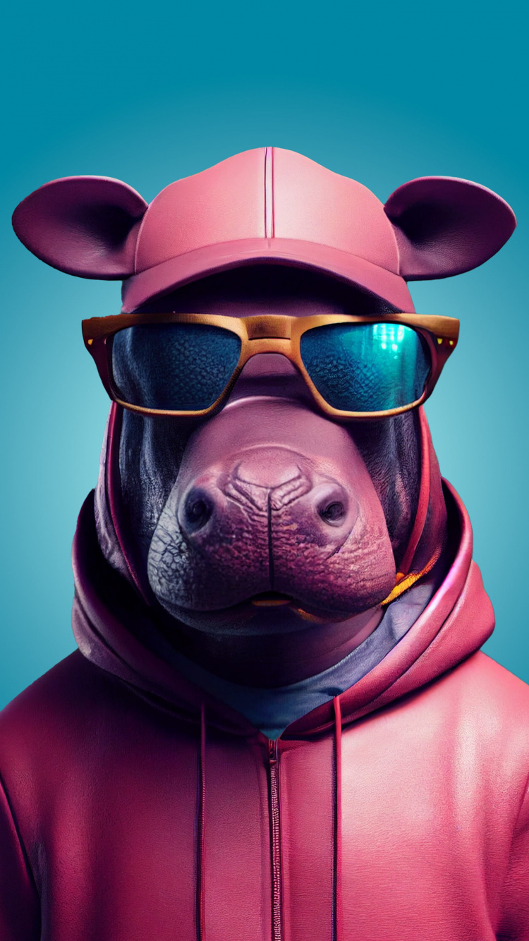 Обои мужчина, очки защитные, солнечные очки, пурпур, пасть в разрешении 750x1334