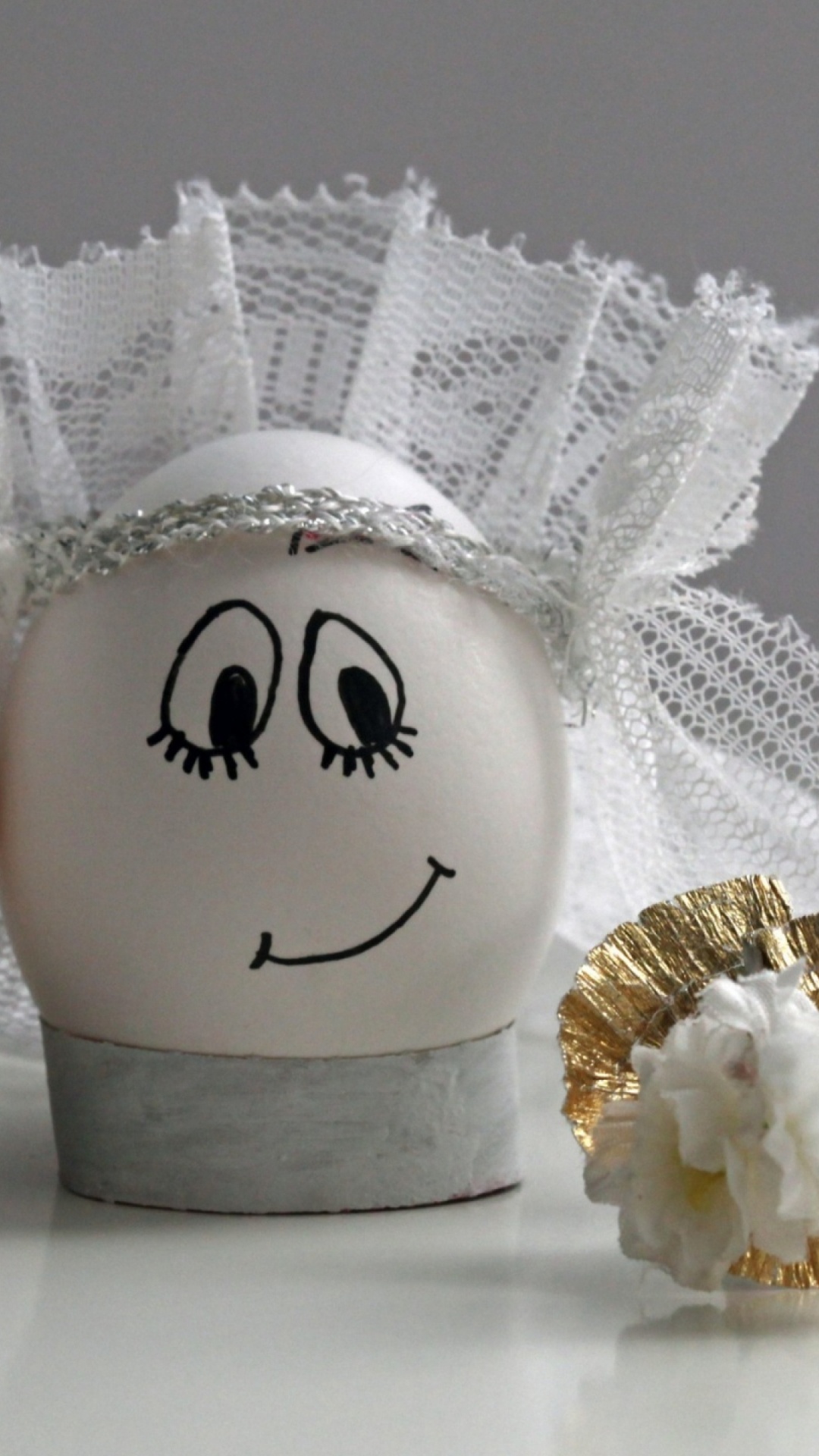 Обои жених, свадьба, пасхальное яйцо, привычная пища, яйцо в разрешении 1080x1920