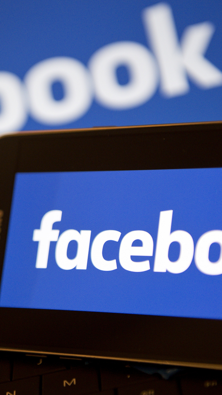 Обои фейсбук, технологии, электронное устройство, гаджет, мультимедийные средства в разрешении 750x1334