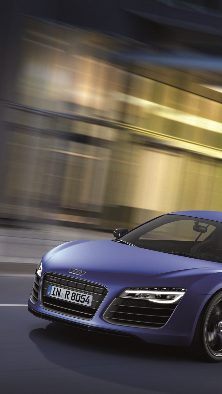 Обои audi r8, авто, двигатель V10, audi, спорткар в разрешении 720x1280