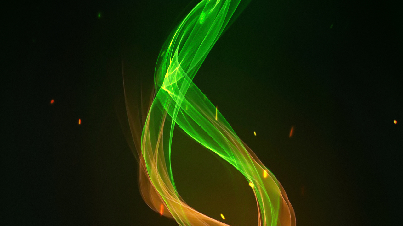 Обои свет, вода, газ, арт, электрик в разрешении 1280x720