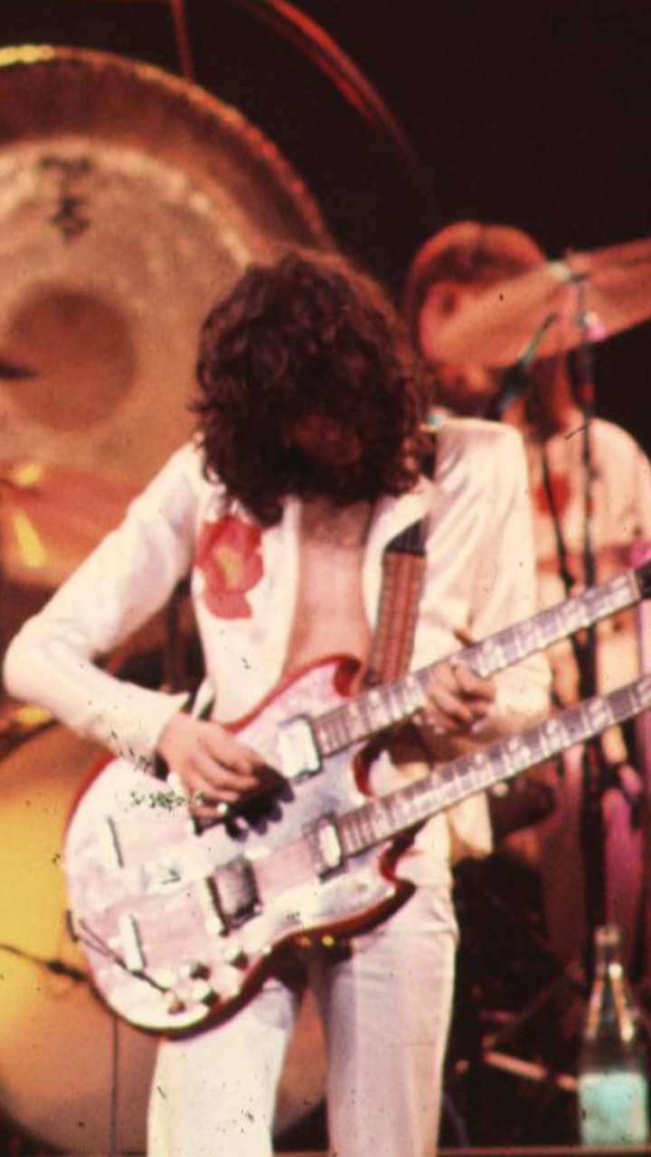 Обои лед Зеппелин, лестница в небо, музыкант, Представление, музыка в разрешении 720x1280