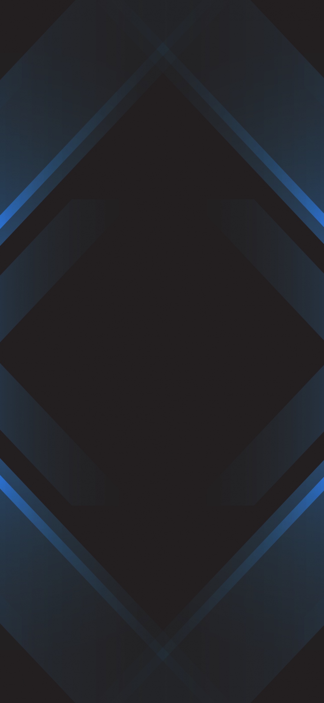 Обои Аква, треугольник, прямоугольник, симметрия, электрик в разрешении 1125x2436