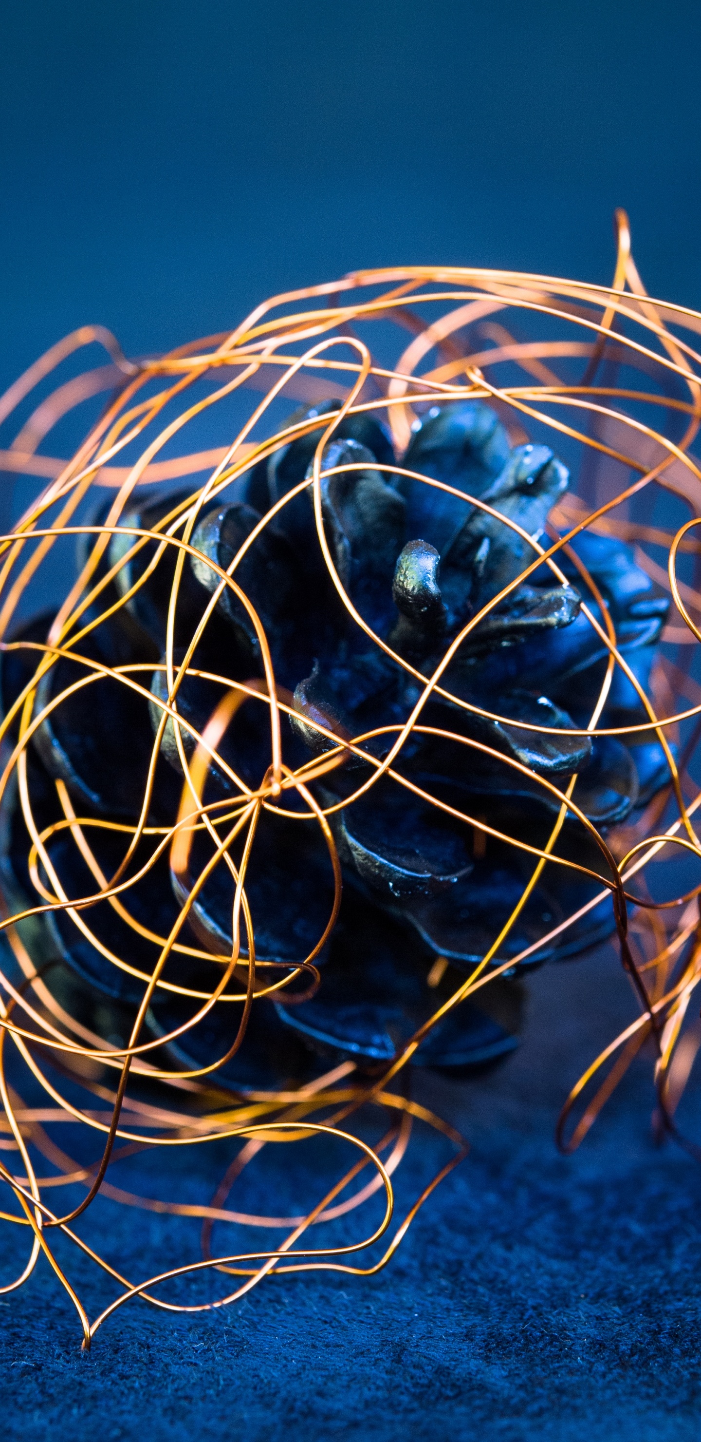 Обои вода, электрик, арт, подкаст, Рикардо Вильегас Роа в разрешении 1440x2960