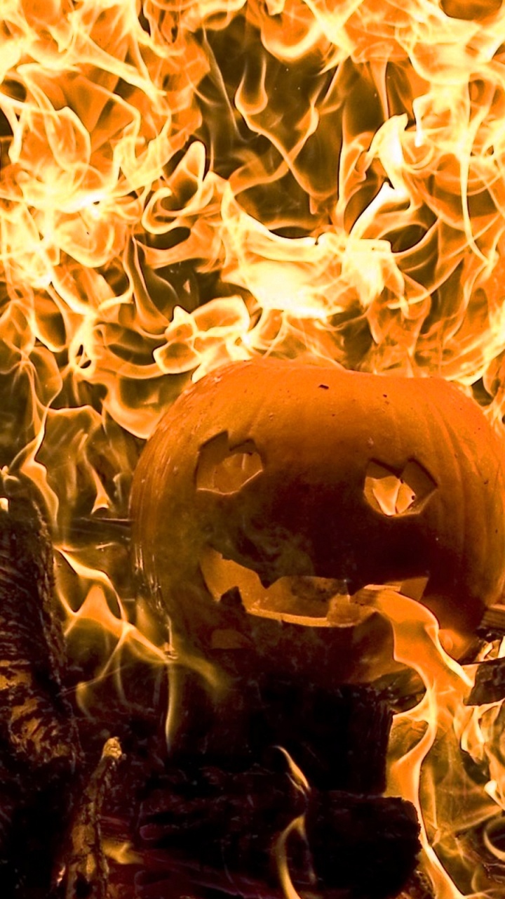 Обои пламя, огонь, тепло, microsoft windows, windows 10 в разрешении 720x1280