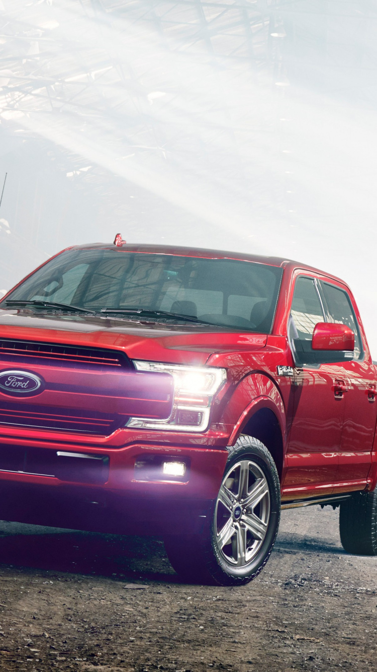 Обои Пикап, ford, авто, шина, автомобильные шины в разрешении 750x1334