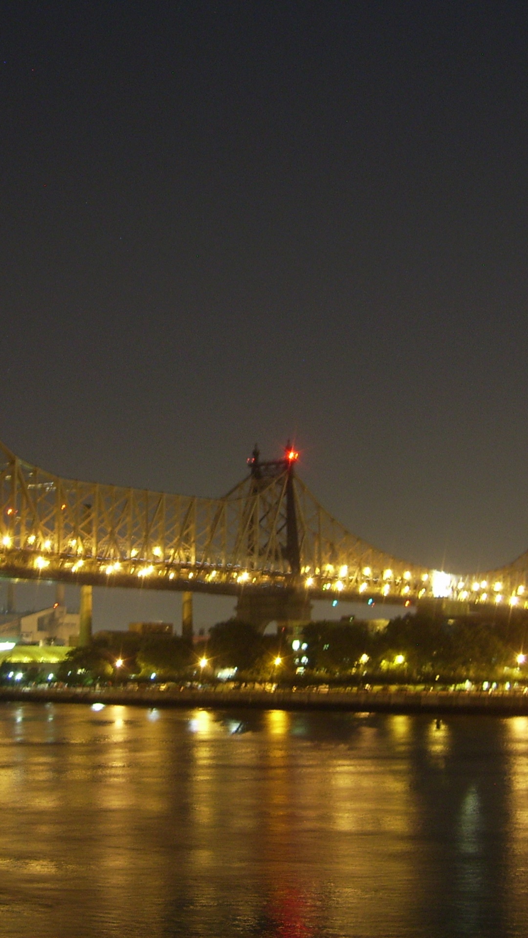 Обои мост, достопримечательность, ночь, ориентир, город в разрешении 1080x1920